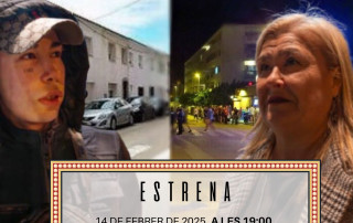 Cartell estrena curtmetratge "Dues cares i un canvi" de joves Nau4 Blanes. 14 Feb 2025, Biblioteca Comarcal.