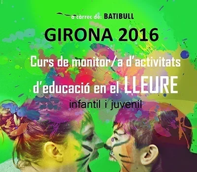 Cartel del curso de monitores y monitoras de Navidad 2016