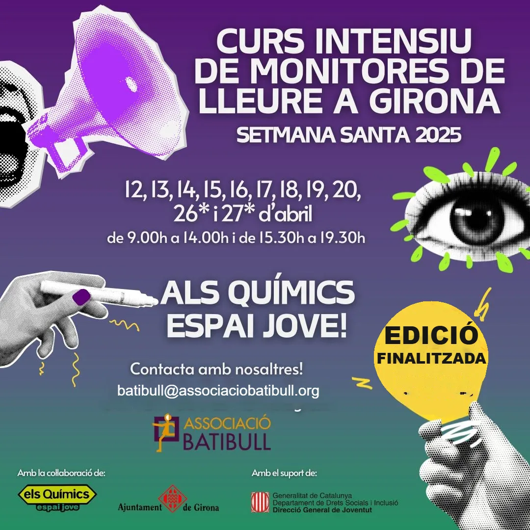 ¡Conviértete en monitor de ocio con el Curso de monitores de Semana Santa 2025 en Girona!